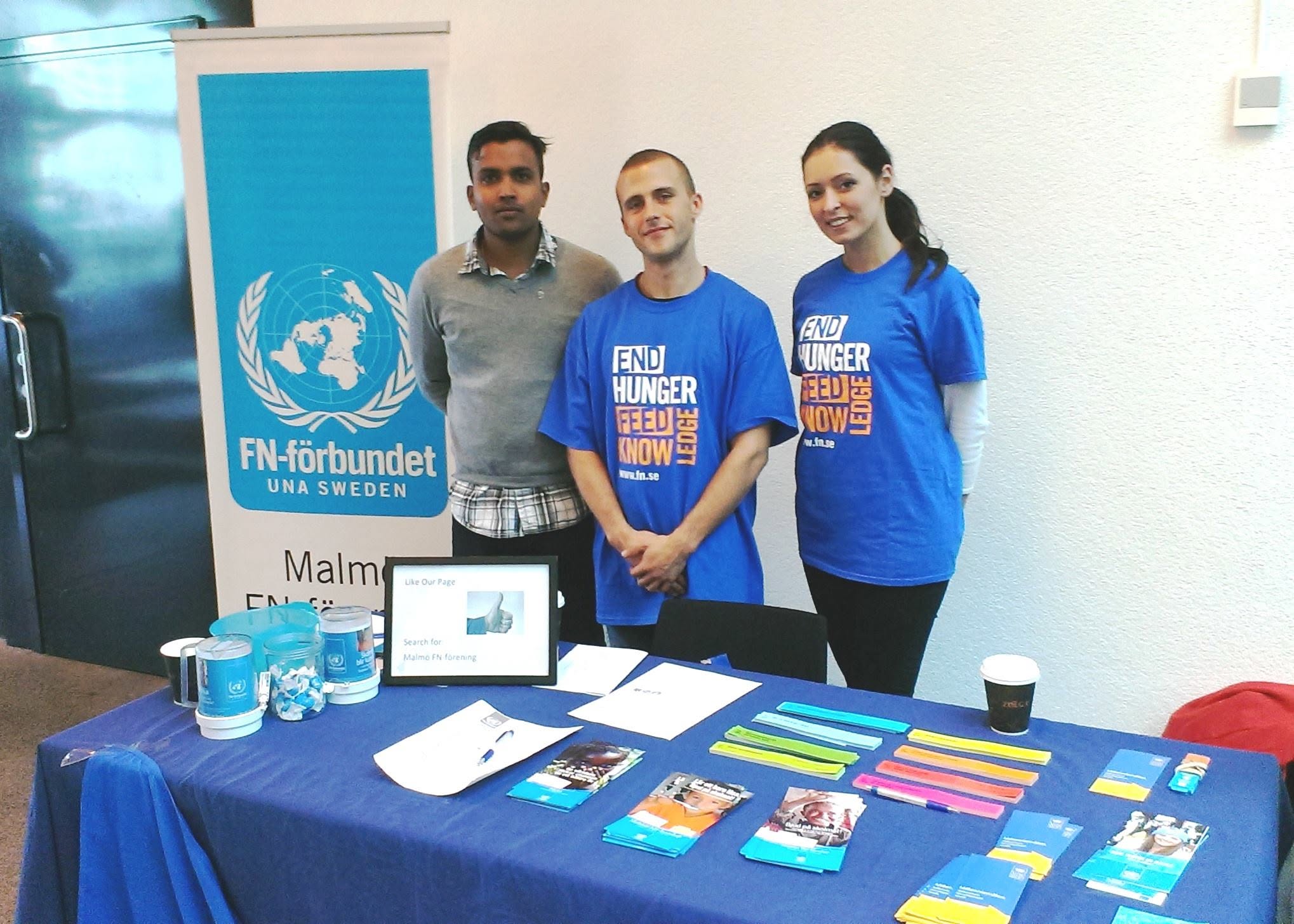 Vivek Noel Munigala volunteering at a community event